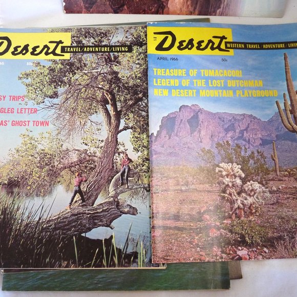6 Arizona Highways Dessert magazines 1960s back issues  Southwest Native America - Picture 2 of 6